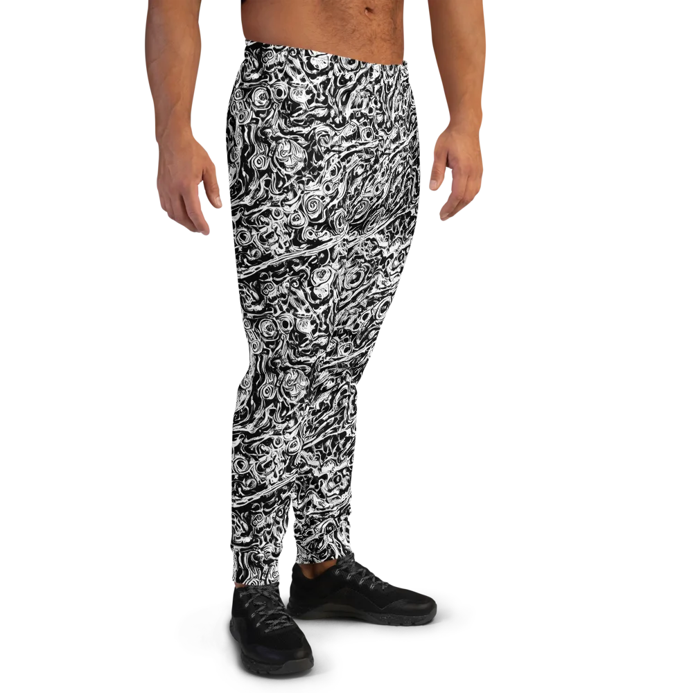 Turbulent Ink on Men's Joggers — Right