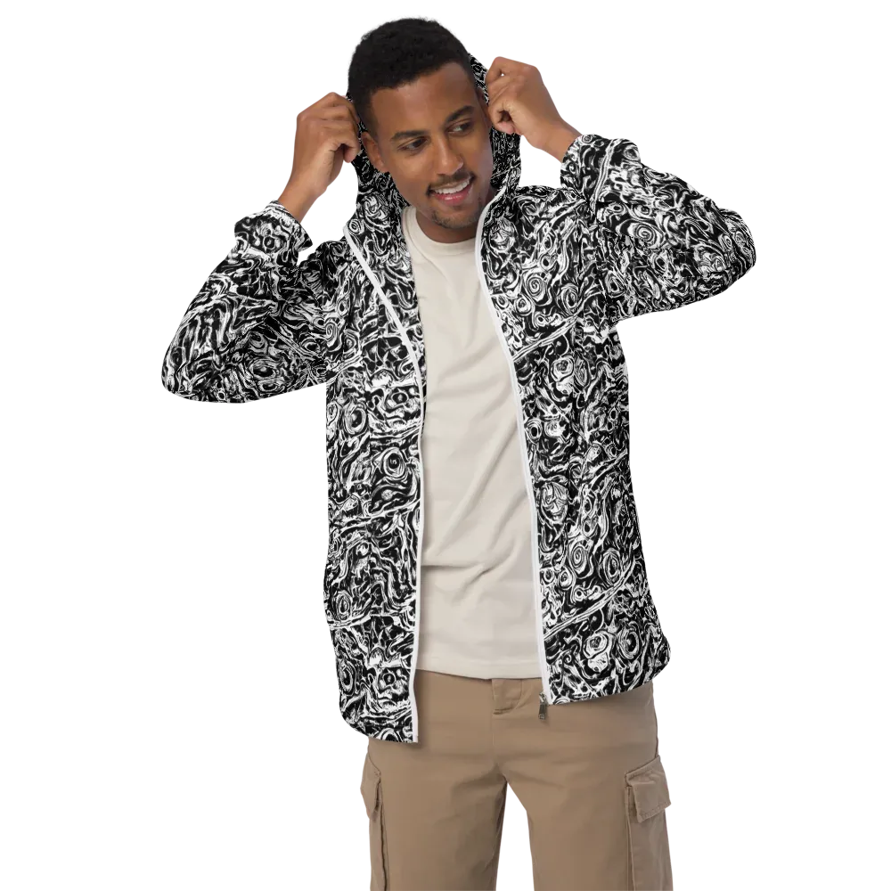 Turbulent Ink on Men's Windbreaker — Front