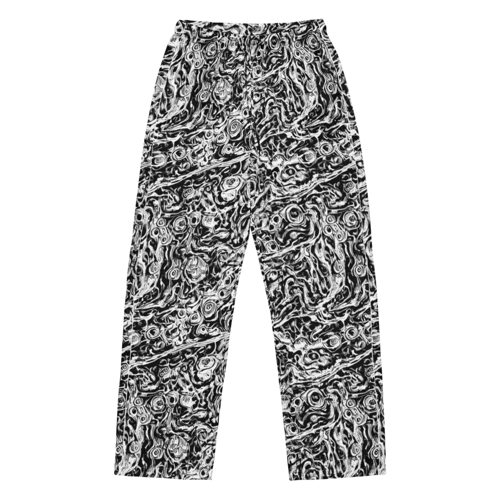 Turbulent Ink on Women's Pajama Pants — Front