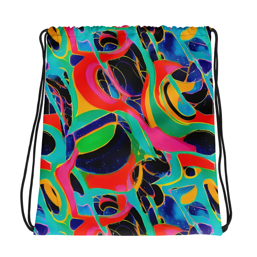Color Collider on Drawstring Bag — Photo