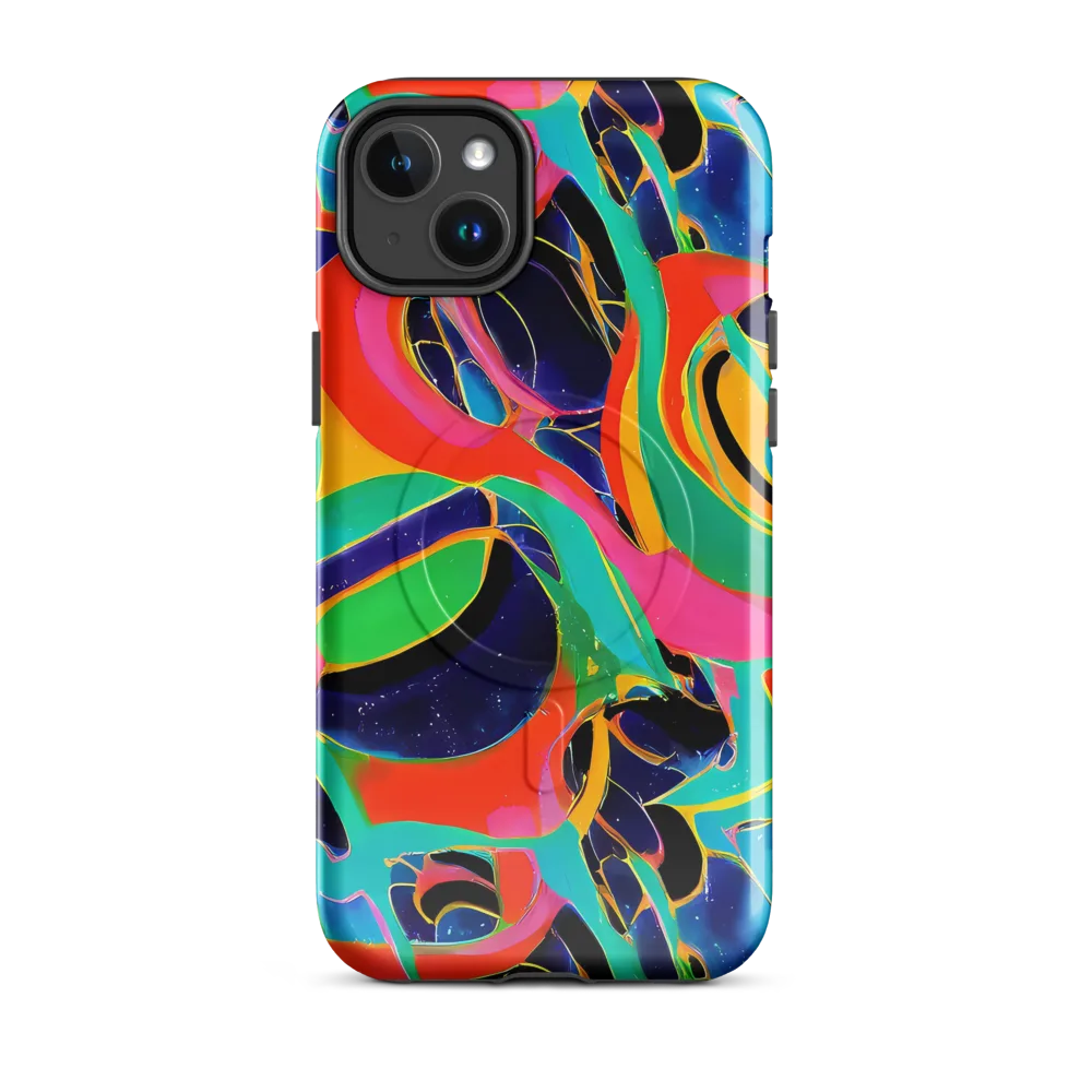 Color Collider on MagSafe Tough Case for iPhone® — Front