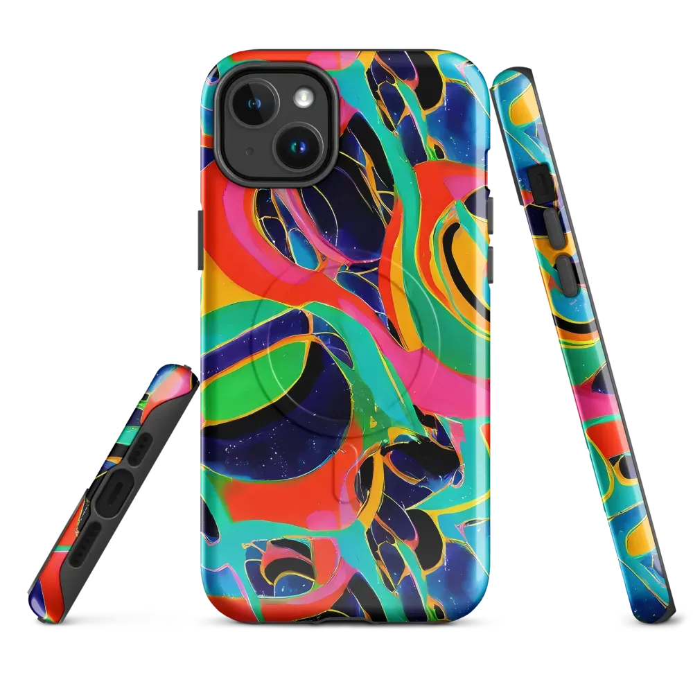 Color Collider on MagSafe Tough Case for iPhone® — Front