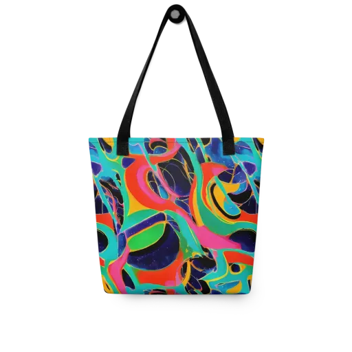 Color Collider on a Tote Bag