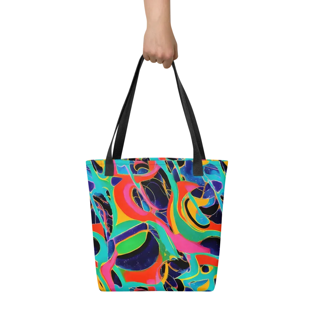 Color Collider on Tote Bag — Front