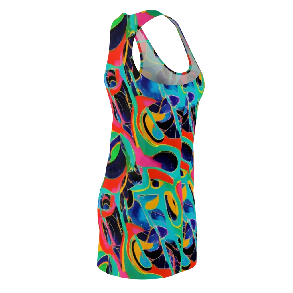 Color Collider on Racerback Dress — Back Side