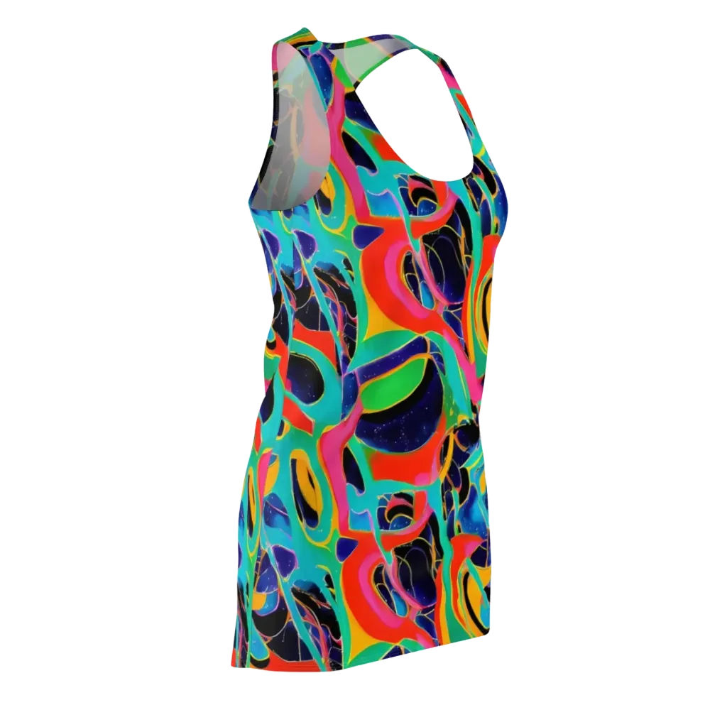 Color Collider on Racerback Dress — Front Side