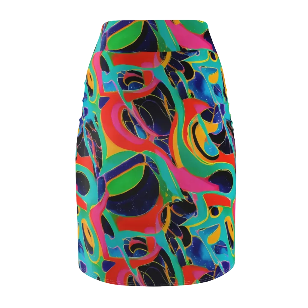 Color Collider on Pencil Skirt — Back