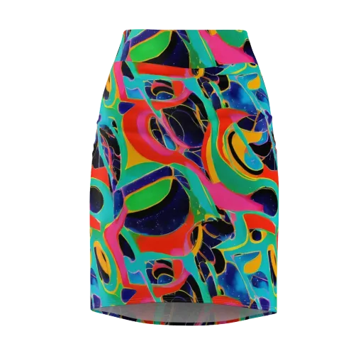 Color Collider on a Pencil Skirt