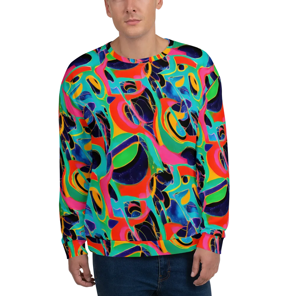 Color Collider on Sweatshirt — Front
