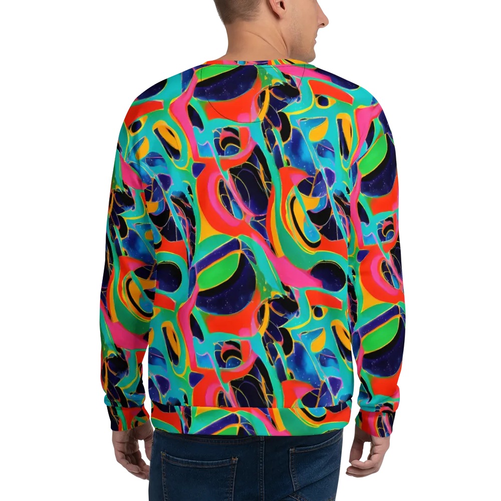 Color Collider on Sweatshirt — Back