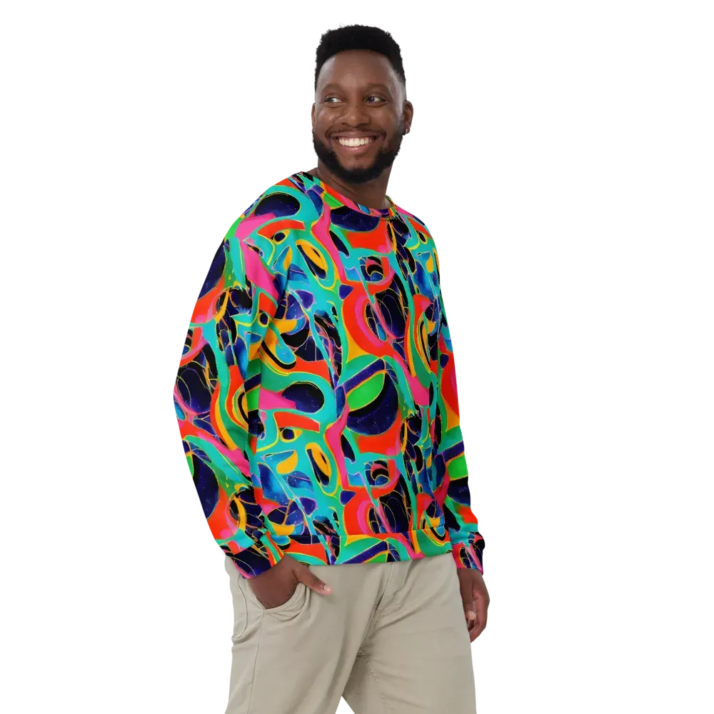 Color Collider on Sweatshirt — Front