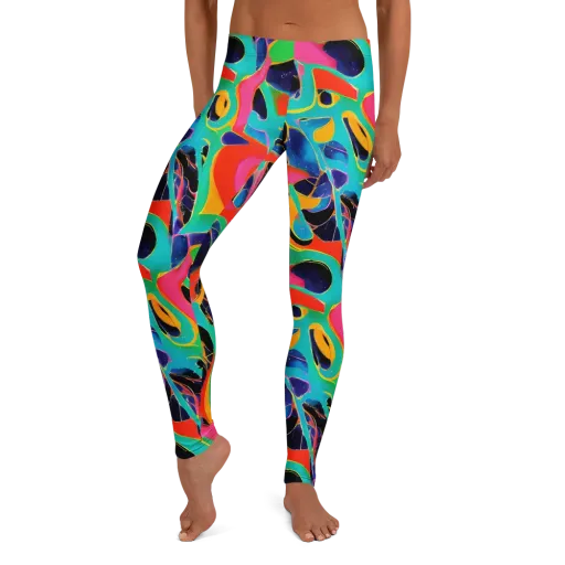 Color Collider on a Leggings