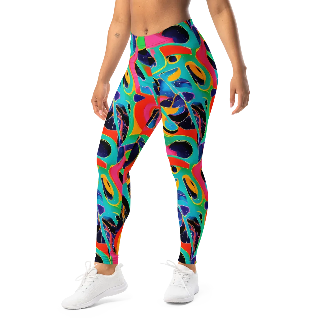 Color Collider on Leggings — Left Front