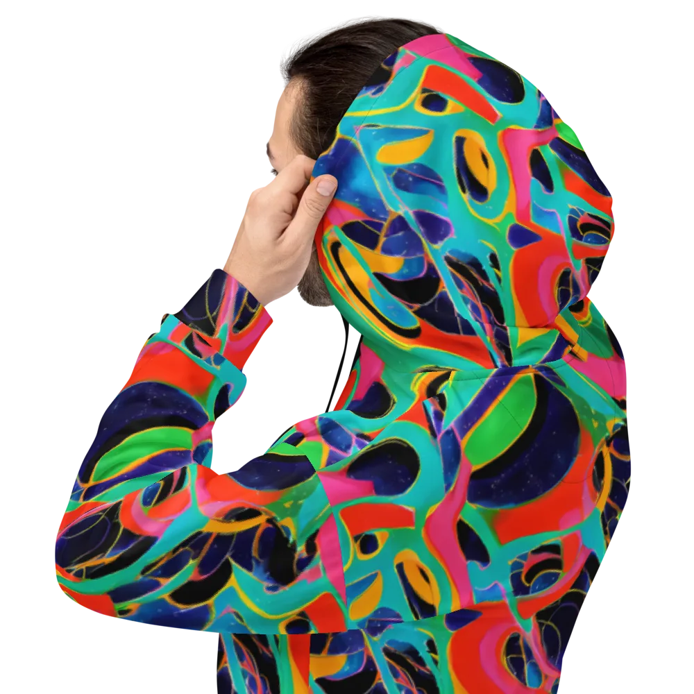 Color Collider on Hoodie — Back