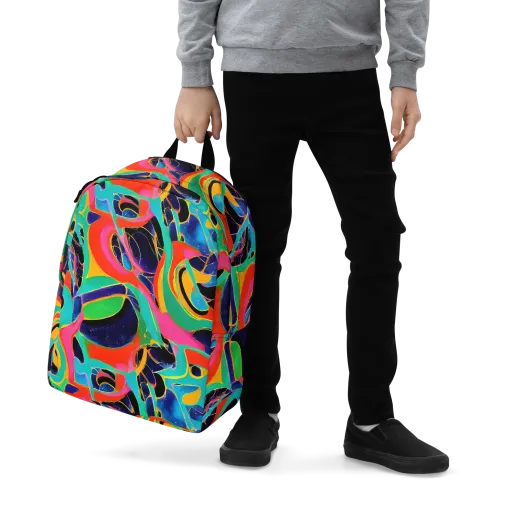 Color Collider on a Minimalist Backpack