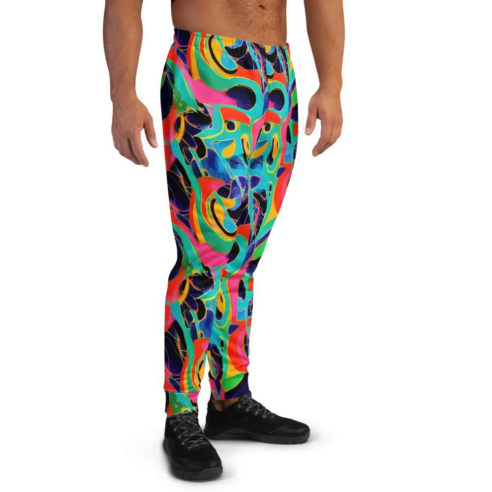 Color Collider on Men's Joggers — Right