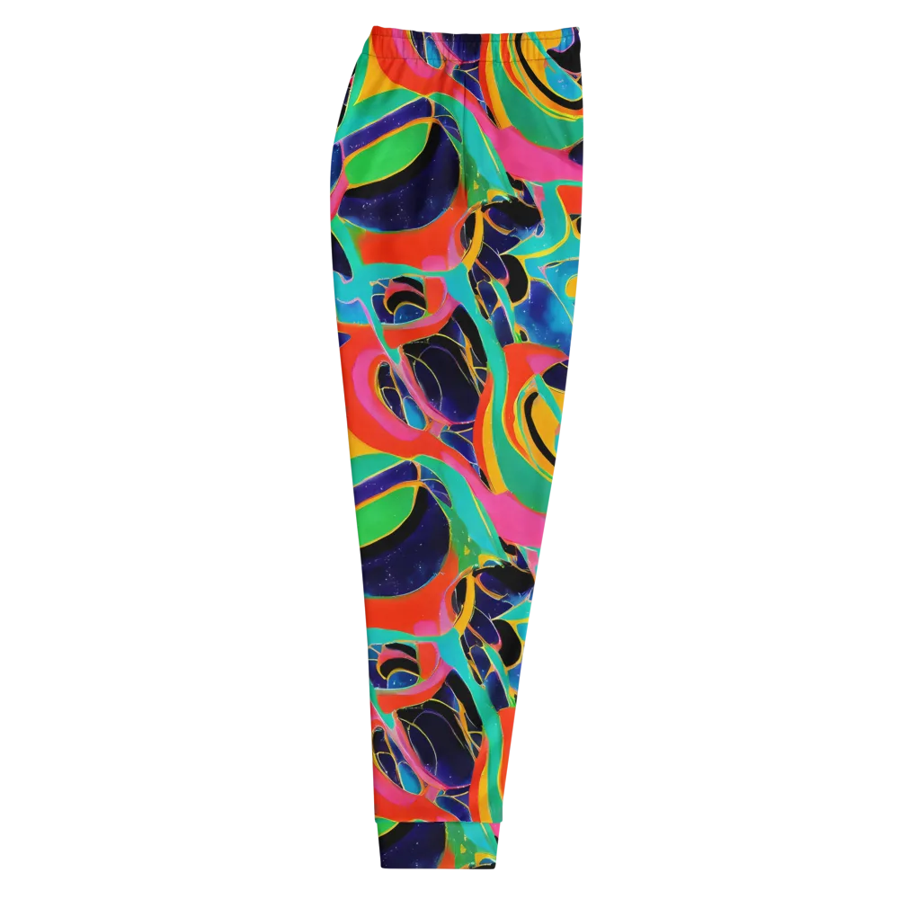 Color Collider on Men's Joggers — Right