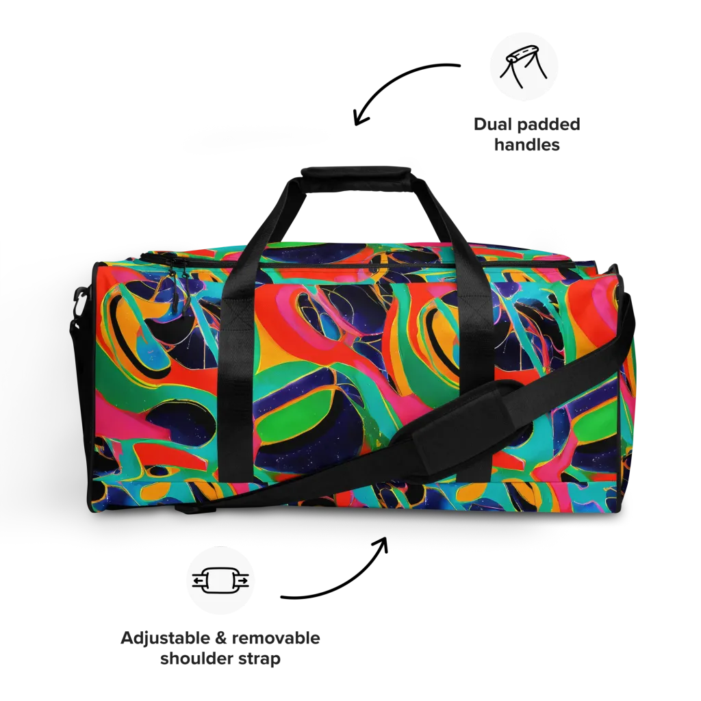 Color Collider on Duffle Bag — Front