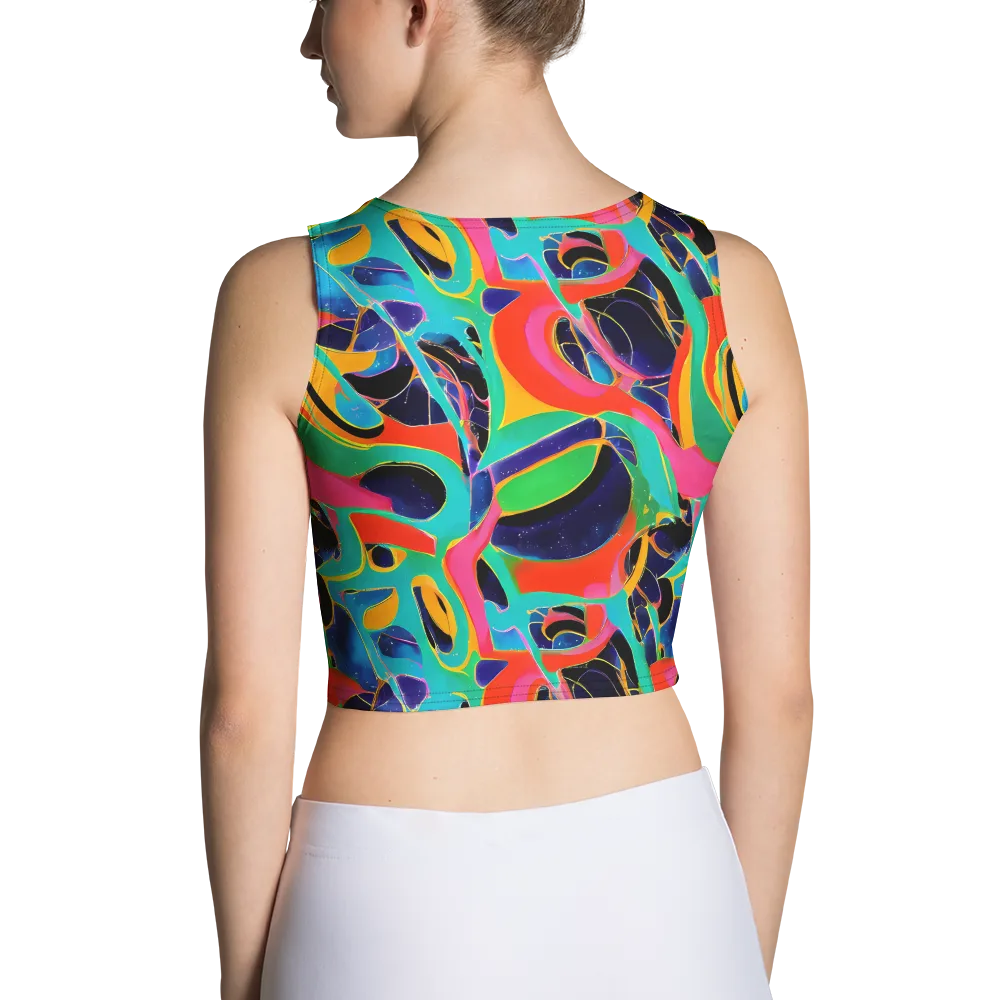 Color Collider on Crop Top — Back