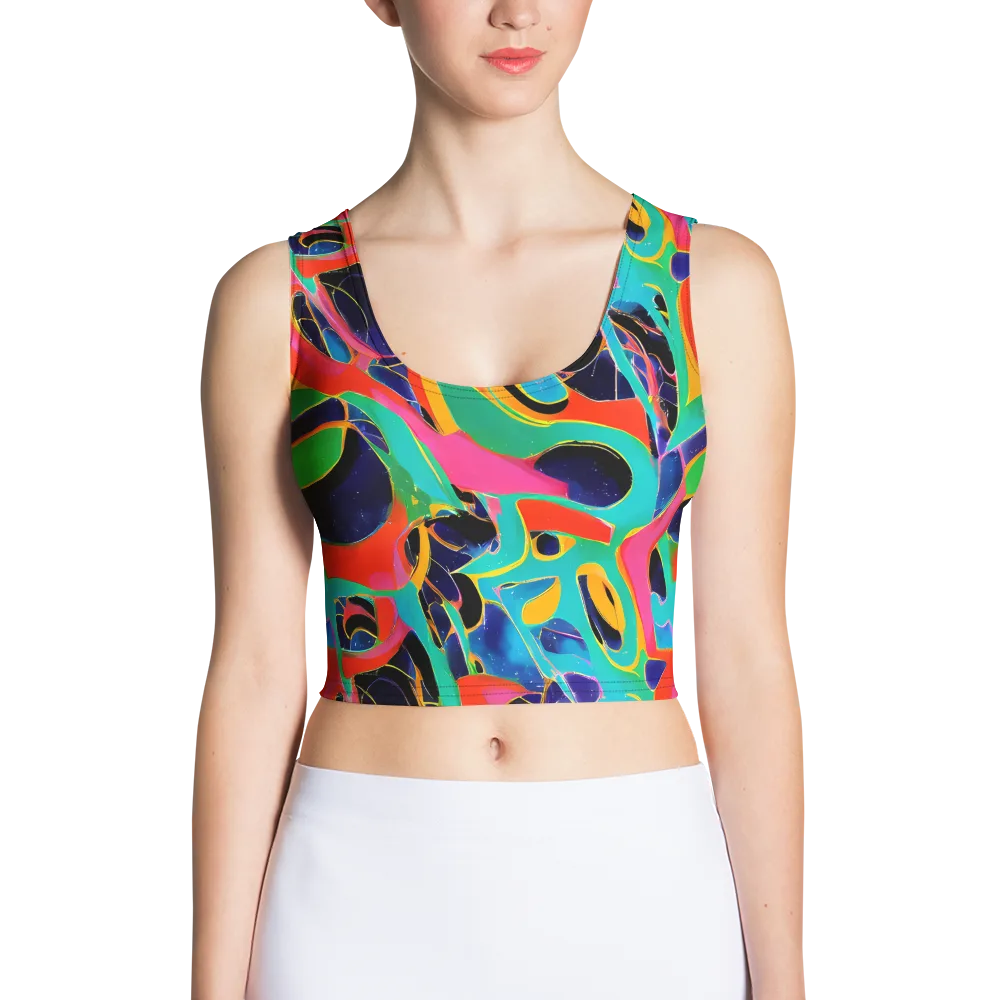 Color Collider on Crop Top — Front