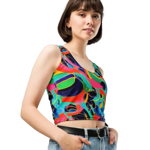 Color Collider on a Crop Top