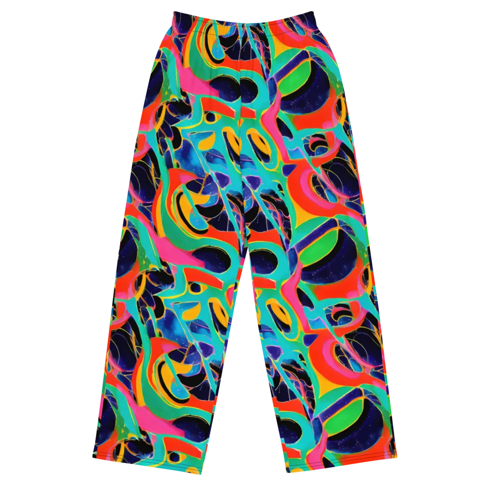 Color Collider on Wide-Leg Pants — Front