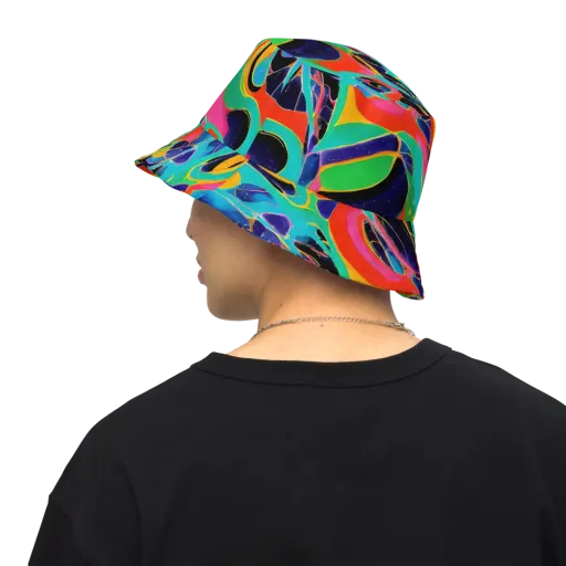 Color Collider on a Reversible Bucket Hat