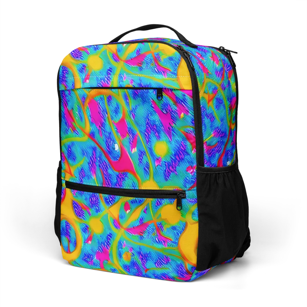 Vivid Mirage on Utility Backpack — Left Front