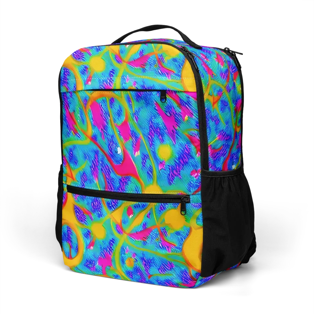 Vivid Mirage on Utility Backpack — Left Front