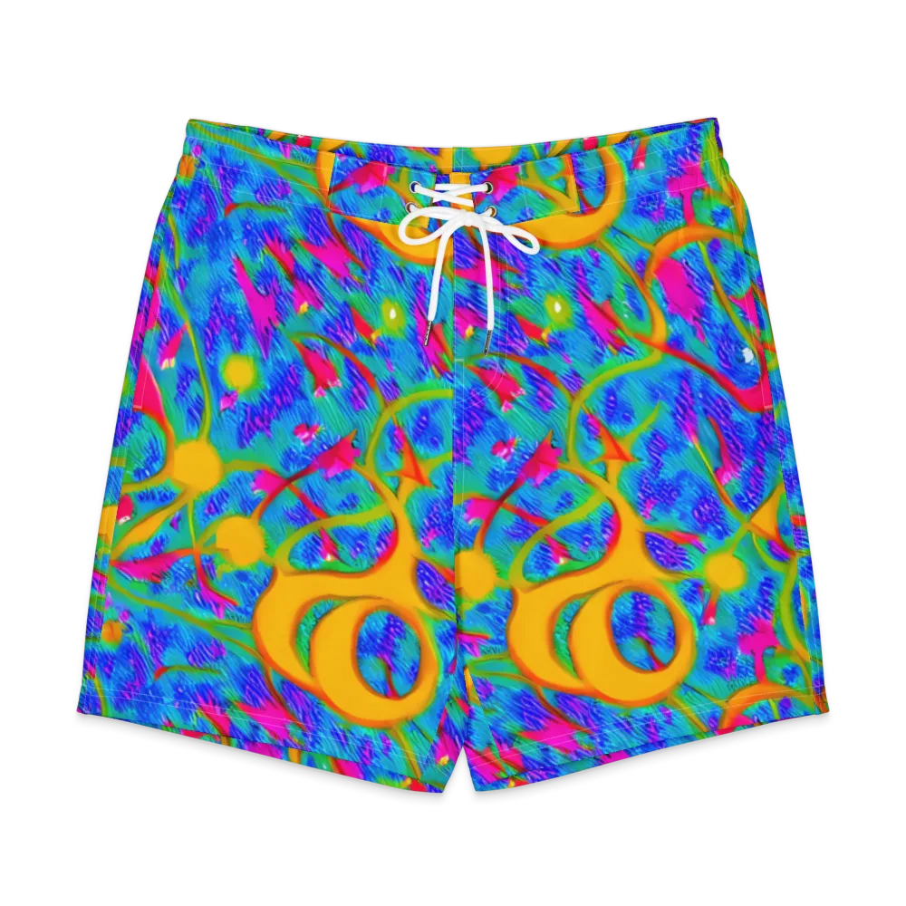 Vivid Mirage on Men's Board Shorts — Front