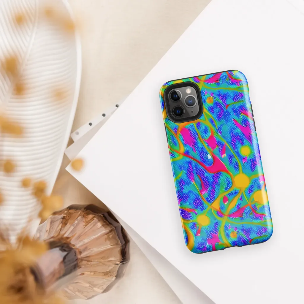 Vivid Mirage on Tough Case for iPhone® — Front