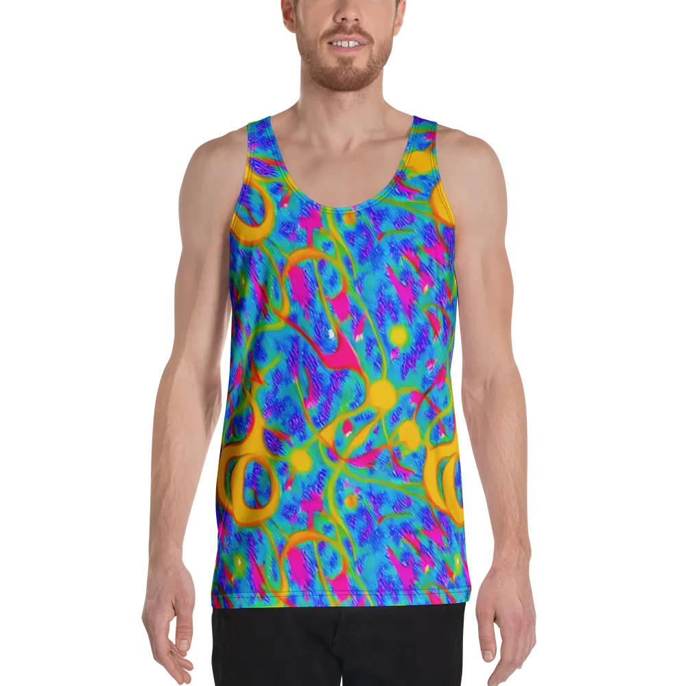 Vivid Mirage on Men's Tank Top — Front