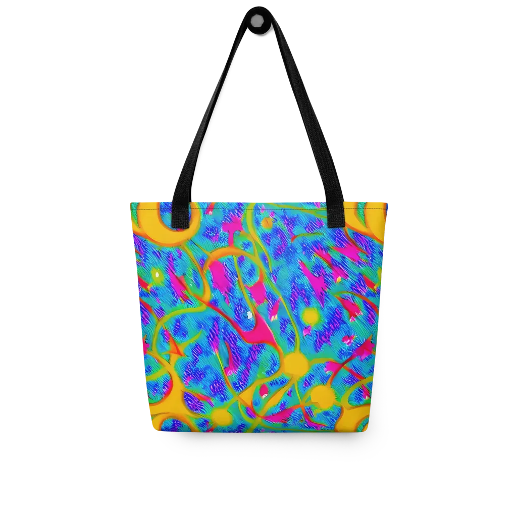 Vivid Mirage on Tote Bag — Front