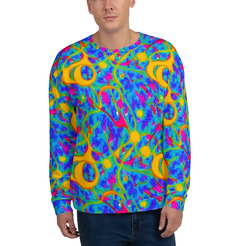 Vivid Mirage on Sweatshirt — Front