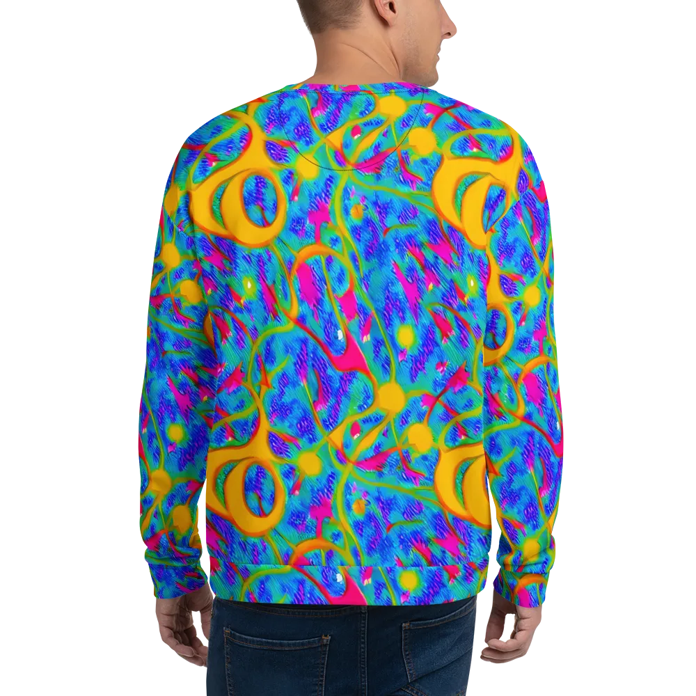 Vivid Mirage on Sweatshirt — Back