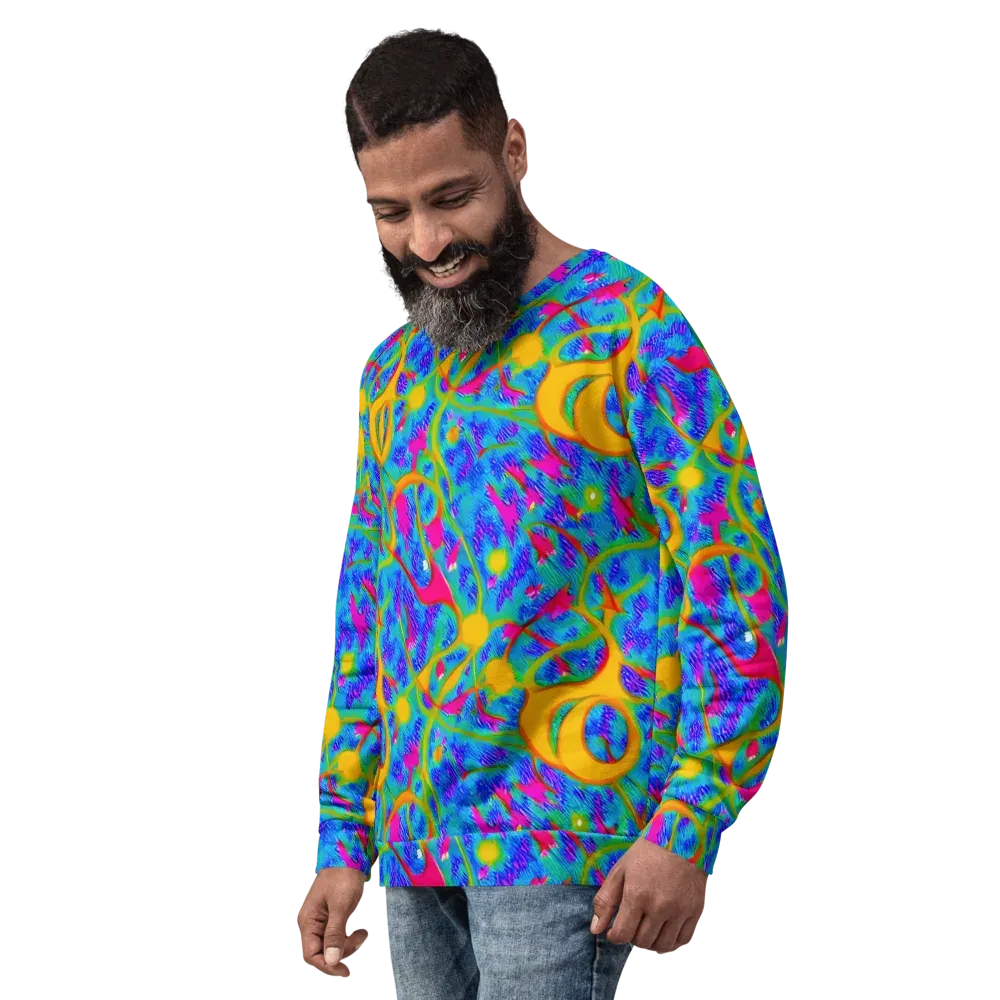 Vivid Mirage on Sweatshirt — Left Front