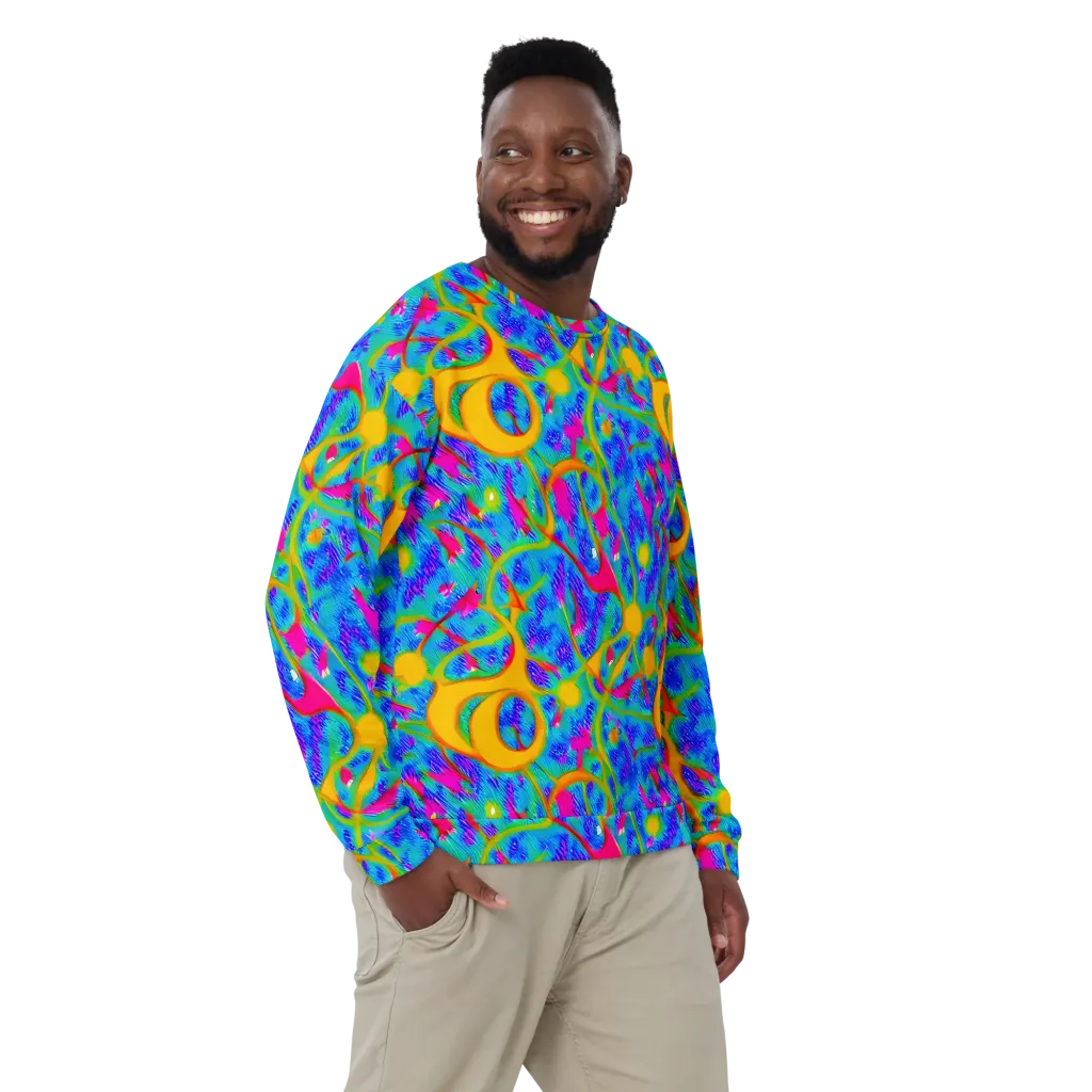 Vivid Mirage on Sweatshirt — Front