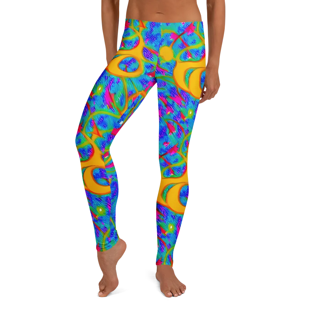 Vivid Mirage on Leggings — Front