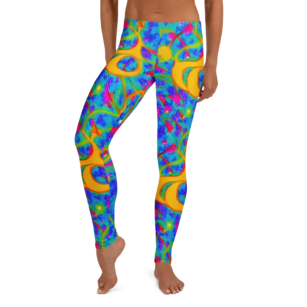 Vivid Mirage on Leggings — Front