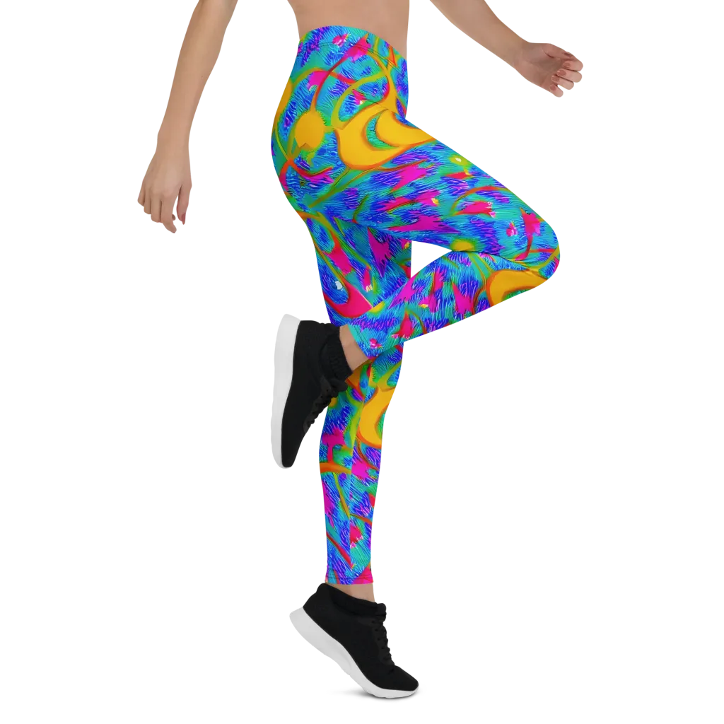 Vivid Mirage on Leggings — Right