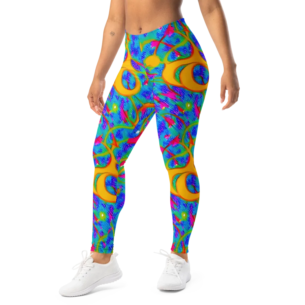 Vivid Mirage on Leggings — Left Front