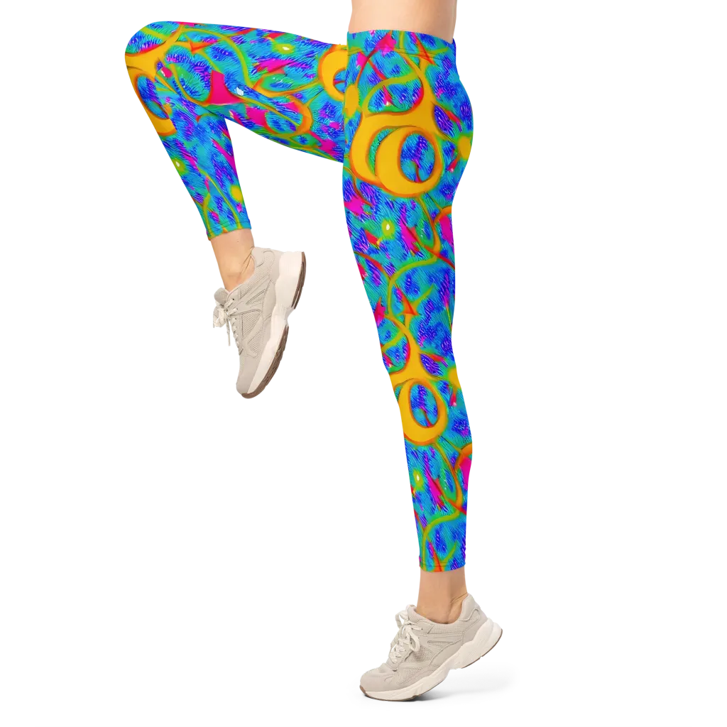 Vivid Mirage on Leggings — Left