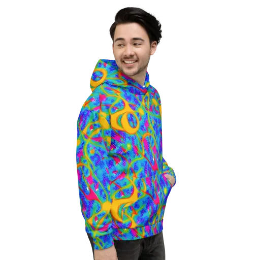 Vivid Mirage on a Hoodie
