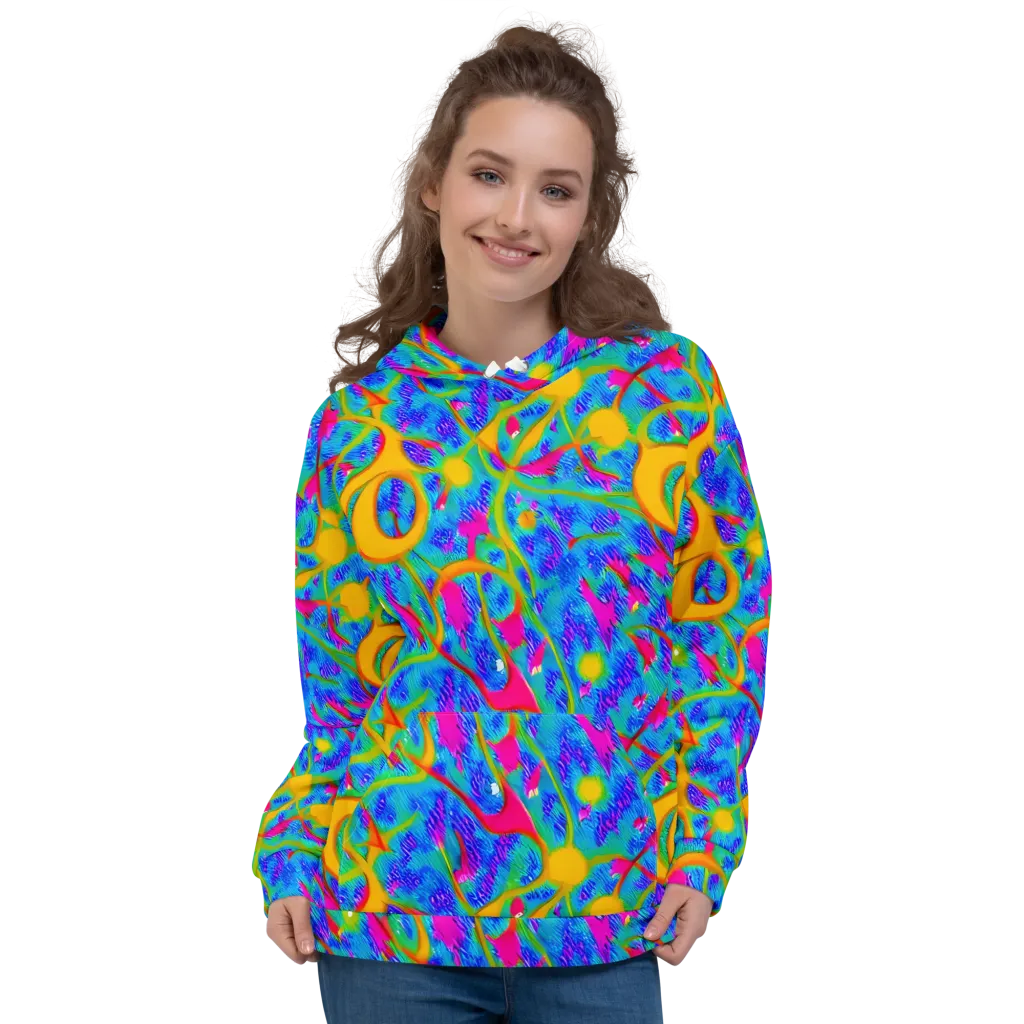 Vivid Mirage on Hoodie — Front