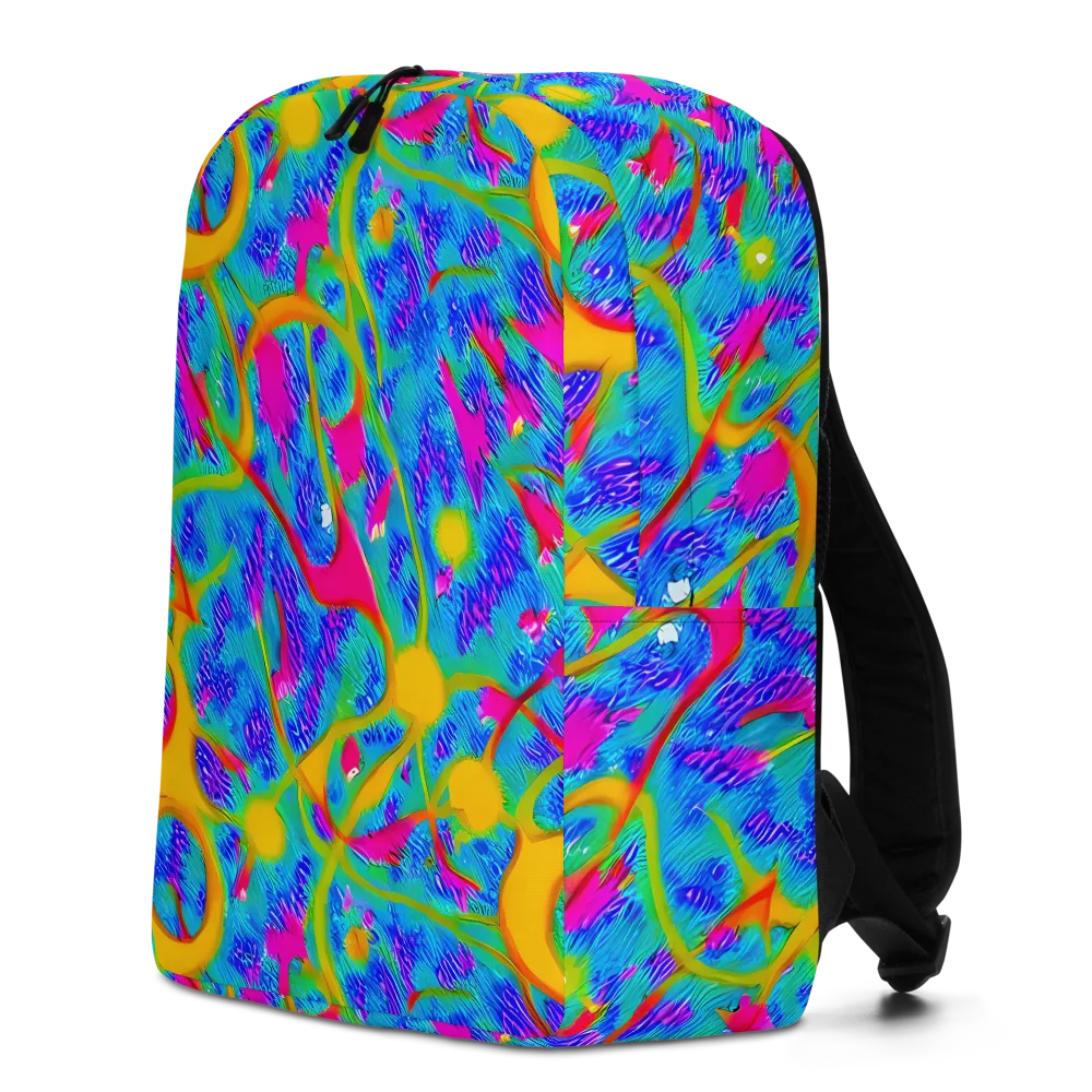 Vivid Mirage on Minimalist Backpack — Left