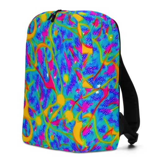 Vivid Mirage on a Minimalist Backpack