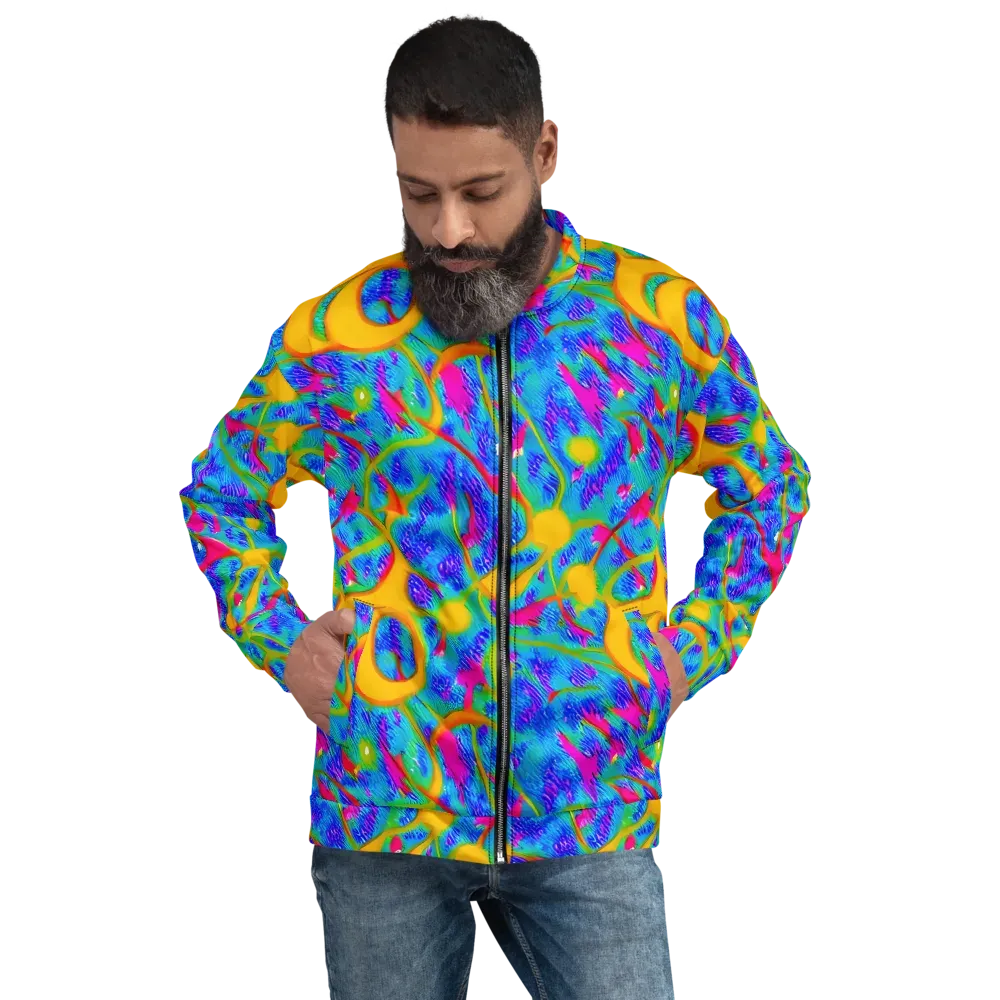 Vivid Mirage on Bomber Jacket — Front