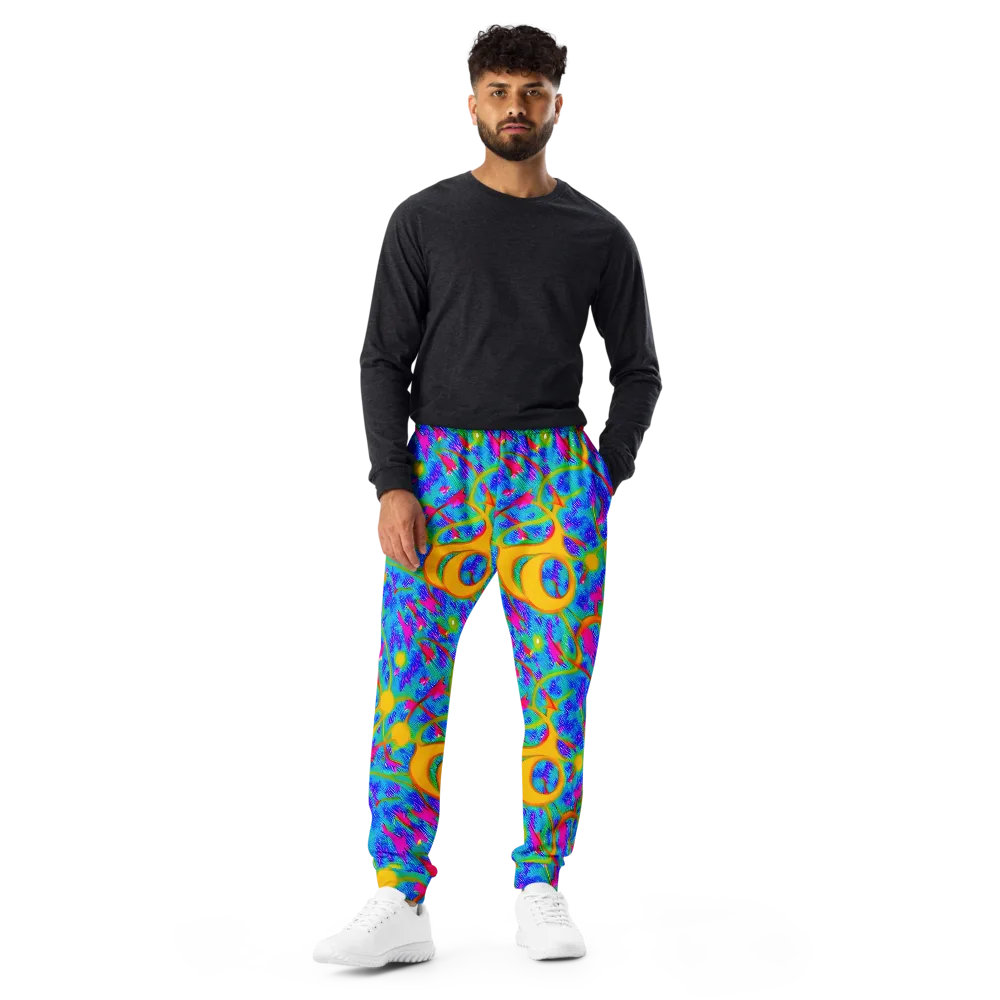 Vivid Mirage on Men's Joggers — Front