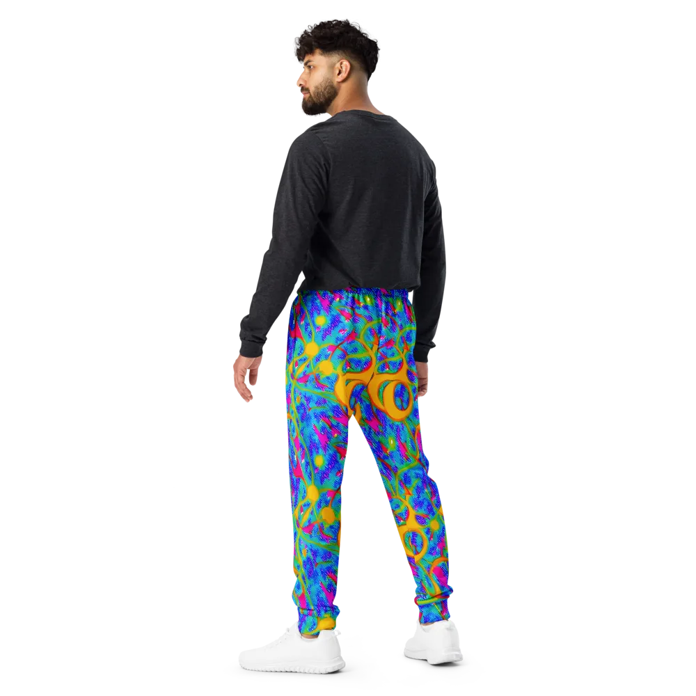 Vivid Mirage on Men's Joggers — Back