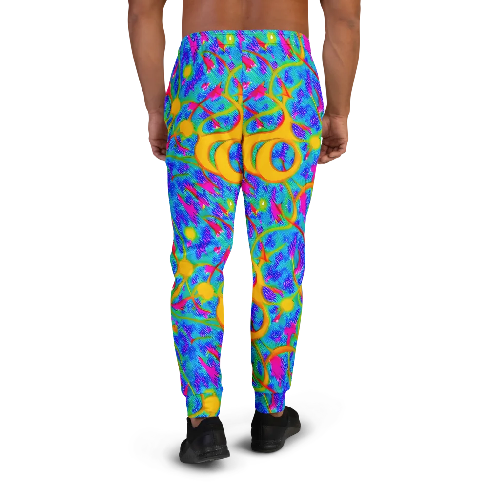 Vivid Mirage on Men's Joggers — Back